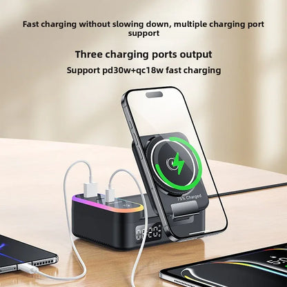 Digital Clock Wireless Charger - Magnetic and Convenient Charging Solution - ZeeTec Store
