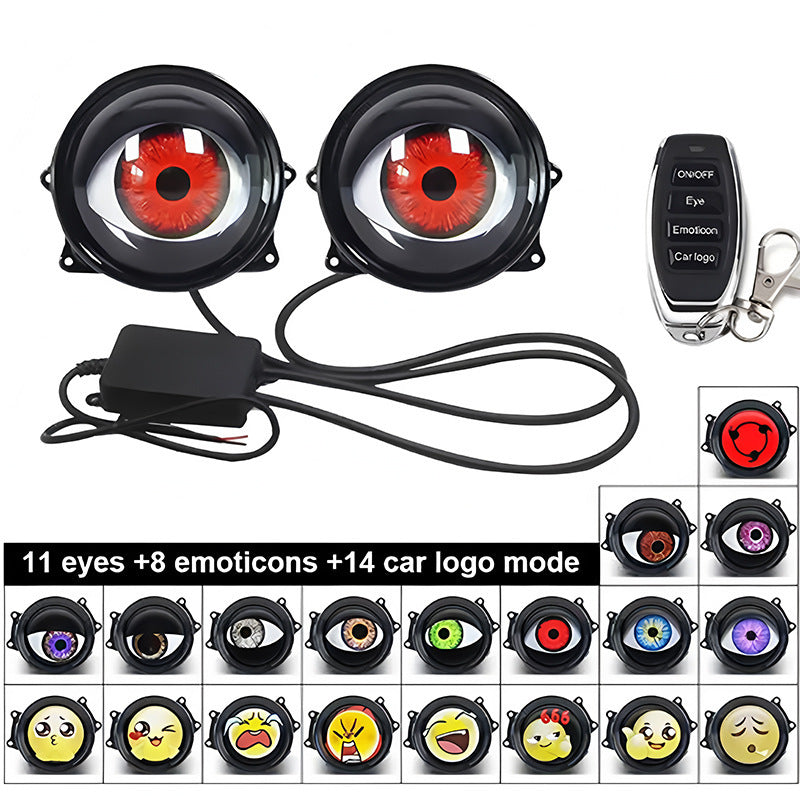 Car lens headlight Dynamic LED Design Eye