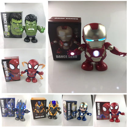 Electric Dancing Robot Toy with Music and Lights for Kids, Dancing Robot, Music & Lights, Multiple Songs: Includes 4 preset songs, Interactive Play,