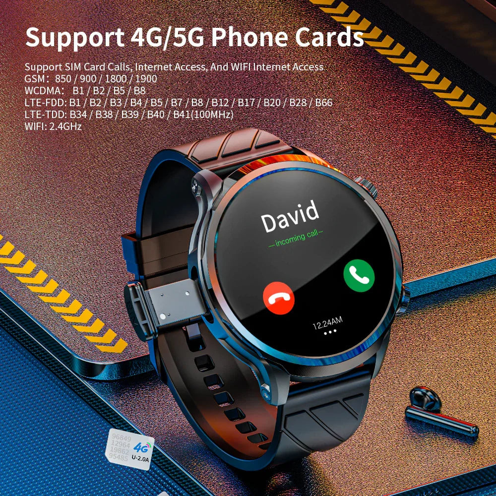 Smart Watch with SIM Card and Advanced Smart Features - ZeeTec Store