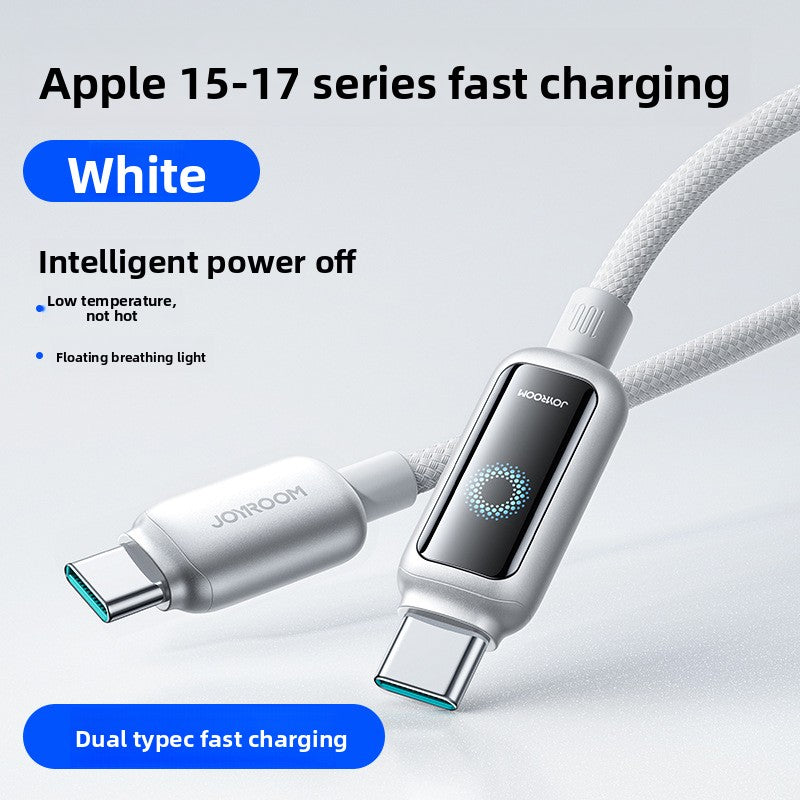 Smart Power-Off Fast Charging Cable with Indicator Light