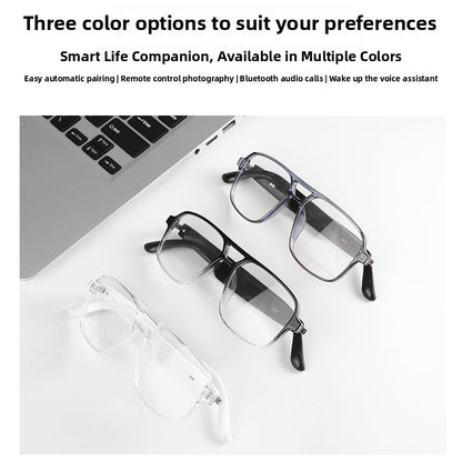 Smart Photochromic Bluetooth Audio Glasses, Open-Ear Audio, Touch Control and Lightweight Design