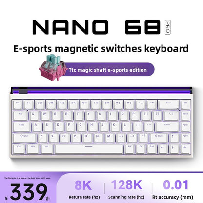 Madlions magnetic switch gaming keyboard 8k