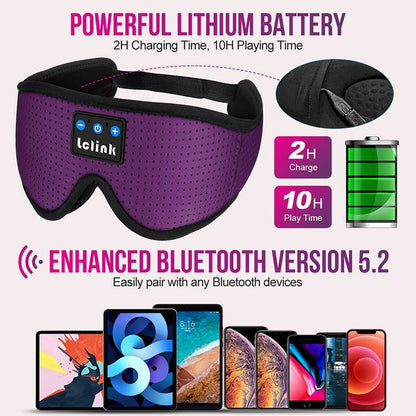 Wireless Bluetooth Music Sleep Eye Mask