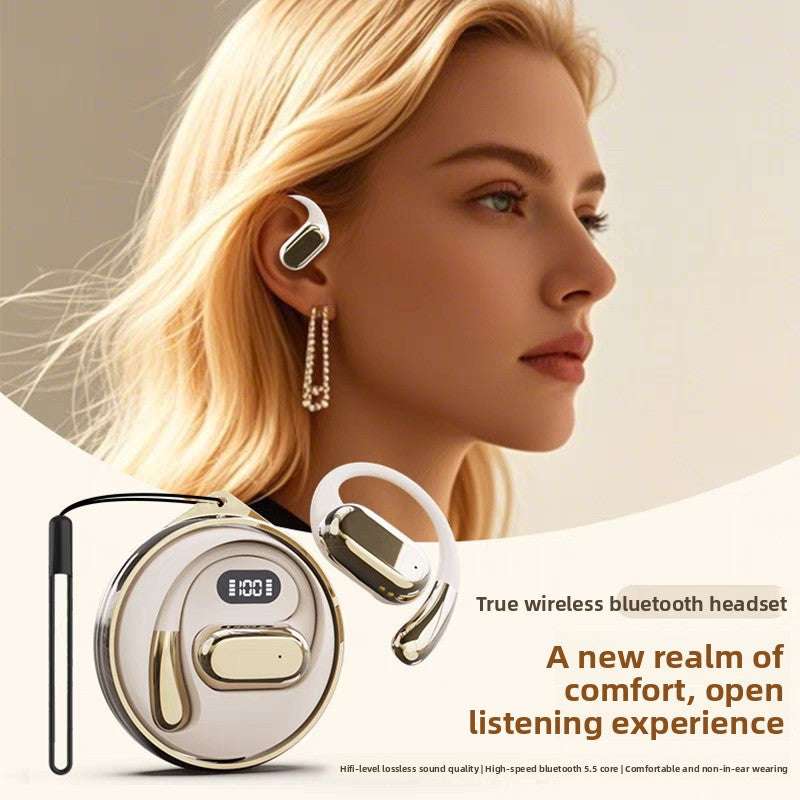 AI intelligent translation Bluetooth headphones, AI Smart Translation, Bilateral Stereo, Ultra-Long Battery Life, Comfortable Fit, Ultra low latency
