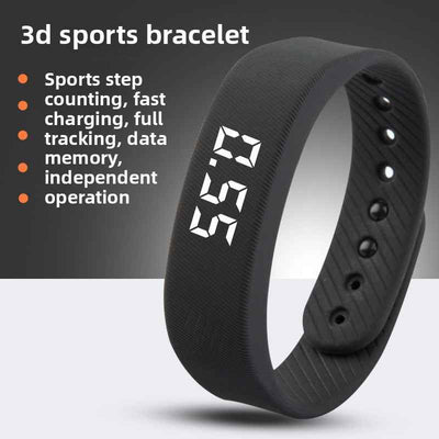 Smart Fitness Bracelet with Round Color Display