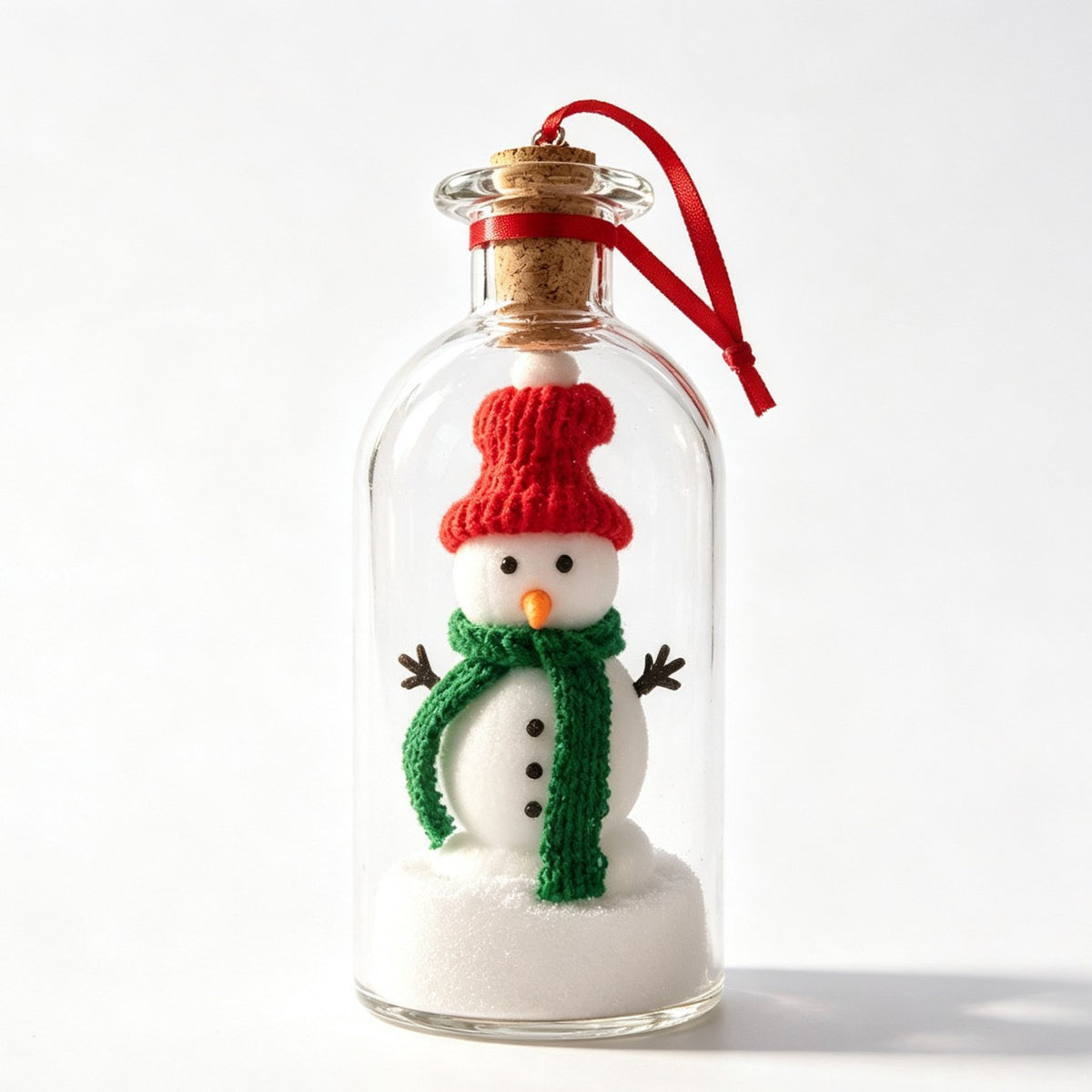 Christmas Tree Recording Message Bottle Festive Season