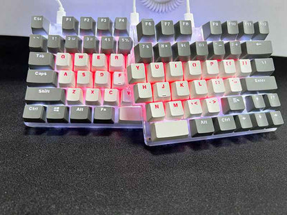 Ergonomic Programmable Mechanical Keyboard Split Design swappable