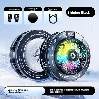 Magnetic Semiconductor Frost Phone Cooler with Digital Display