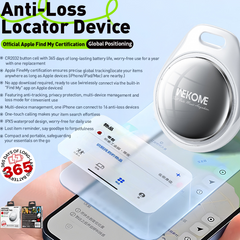 Compact Waterproof Smart Tracker for Apple Devices