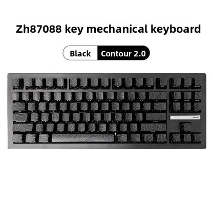 ZORNHER ZH870 Wireless Gaming Keyboard Three-Mode Full-Key Hot-Swappable