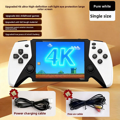 Handheld Game Console with Large Screen 3.5” and Eye Protection, Dual-Player Mode