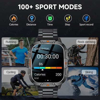 Lige Multifunctional Health Smart Watch with Bluetooth Call