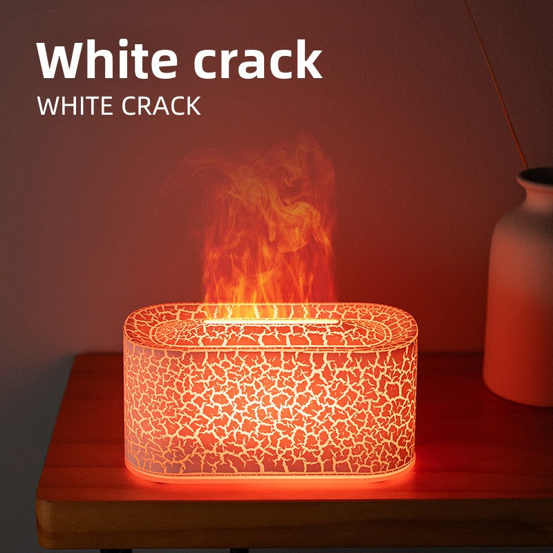 Ultrasonic Aromatherapy Humidifier with Flame Effect