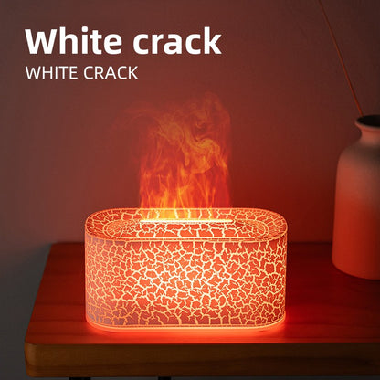 Ultrasonic Aromatherapy Humidifier with Flame Effect