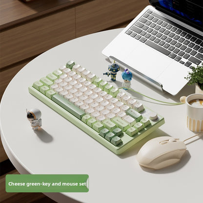 Mengzu Mechanical Feel Silent Keyboard and Mouse