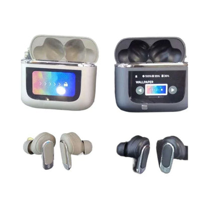 Tonr Pro2 Bluetooth Headset ANC with Digital Display and Noise Cancellation - ZeeTec Store