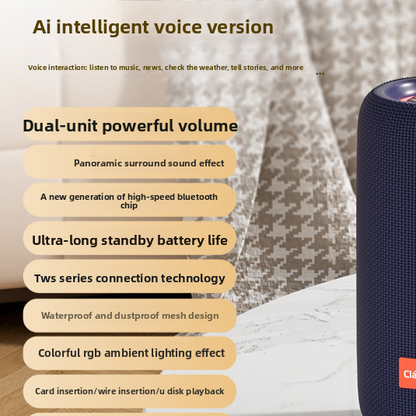 Bluetooth speaker 80W Smart Features High-Quality Sound