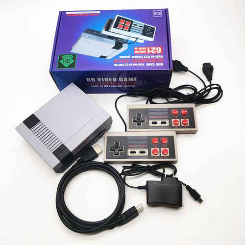 Retro NES Mini TV Game Console Built-in 621 classic games