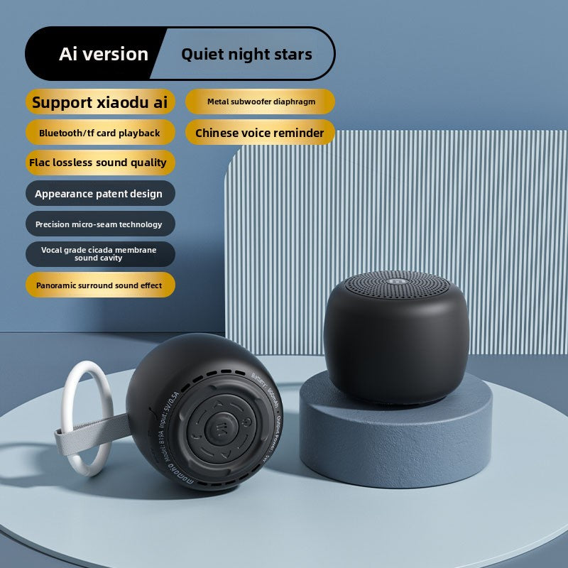 Smart Bluetooth Speaker AI Control Battery Powered