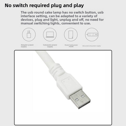 Smart USB LED Voice Control Bedside Night Light