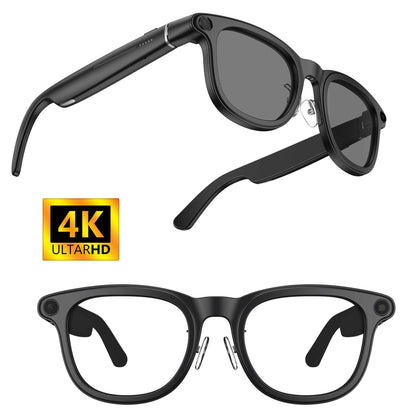 X01 Smart Glasses with Bluetooth Calling, recording & charging case