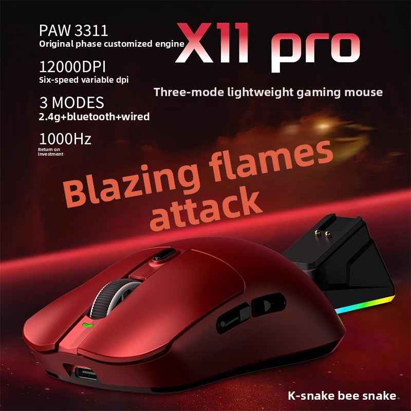 Ksnake X11 pro Wireless Gaming Mouse