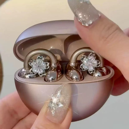 Fashion Diamond Earphone Clip Accessories