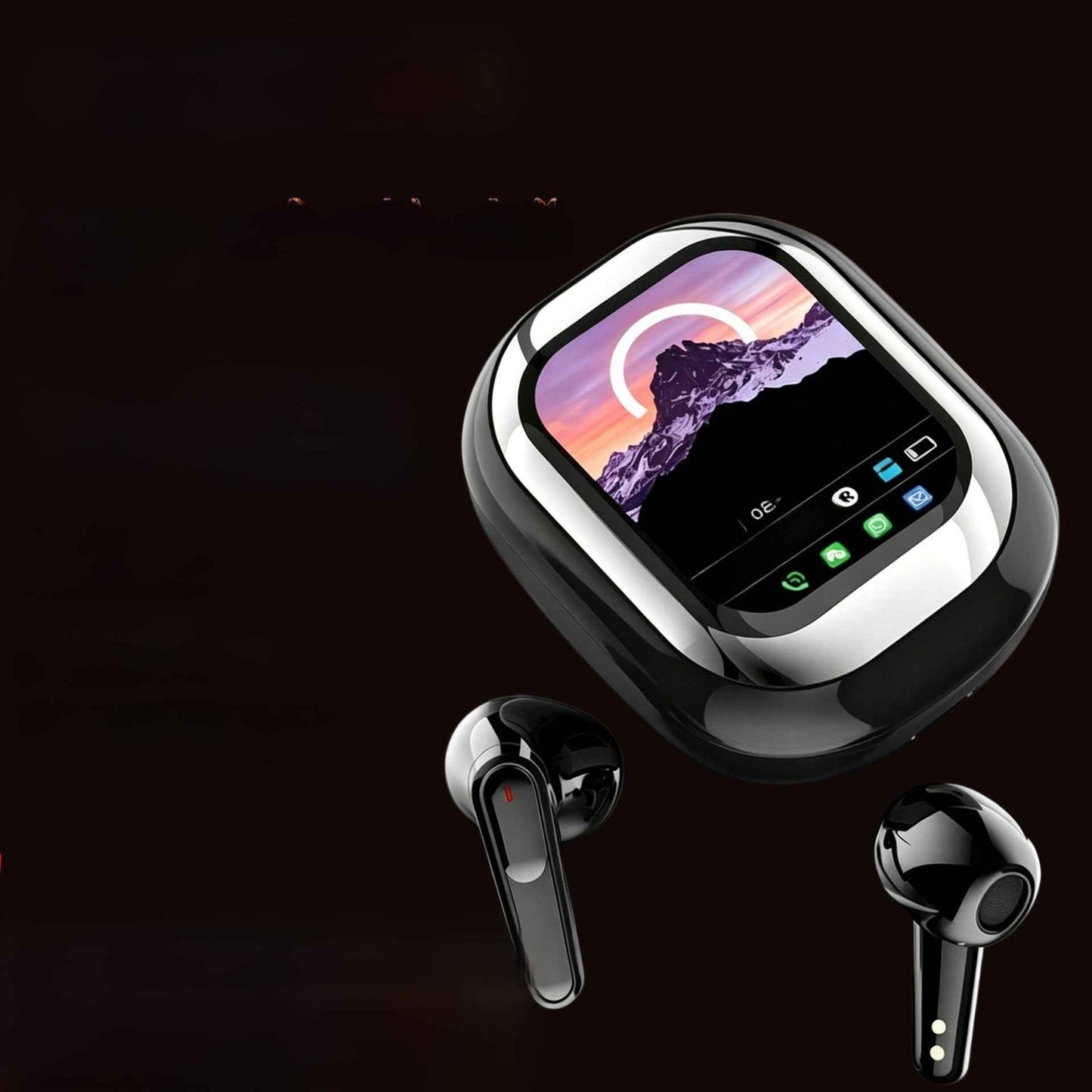 Translation headphones Smart Screen Sleek Design