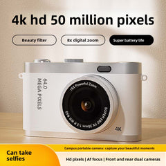 Dual-Camera Selfie-Capable Ccd Digital Camera