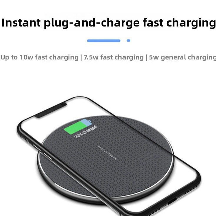 Mesh K8 Aluminum Alloy Wireless Charger Fast Charging Pad