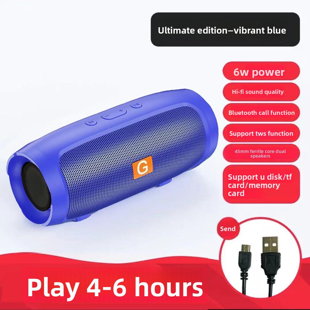 Portable Bluetooth Speaker 10W with Enhanced Bass