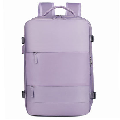 Expandable Travel Backpack with Laptop Compartment