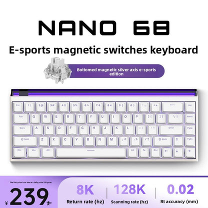 Madlions magnetic switch gaming keyboard 8k