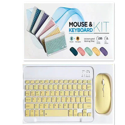 Bluetooth Keyboard and Mouse Combo for Ultimate Wireless Productivity - ZeeTec Store