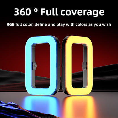 Portable Ring Fill Light with Adjustable Colors