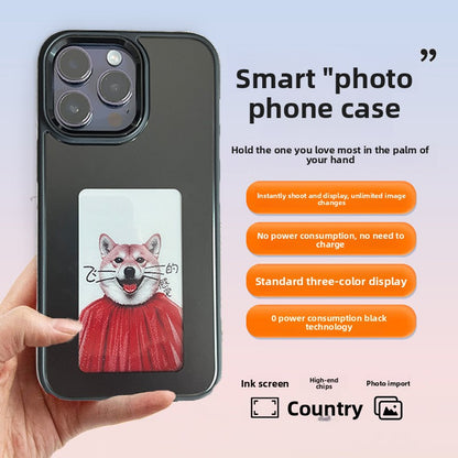 NFC E-Ink Screen iPhone Phone Case