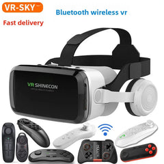 Wireless Bluetooth VR Headset G04BS - 3D Virtual Reality Game Helmet