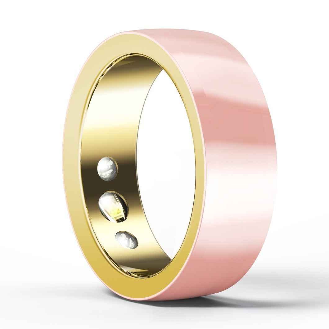 Smart Ring NFC Health Monitor