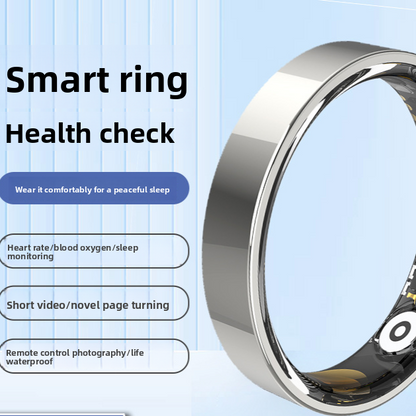 Multifunctional Smart Ring - Equipped with Health Tracking and Notifications - ZeeTec Store