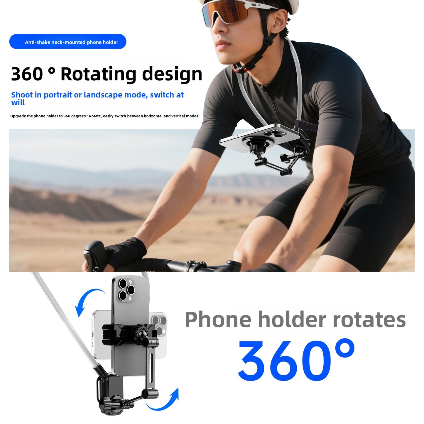 Magnetic Neck-Hanging Phone Holder