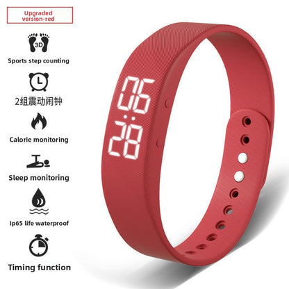 Multifunctional Digital Sport Watch with Alarm and Pedometer