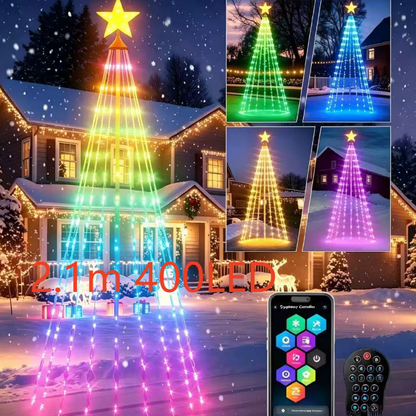 Smart RGB LED Christmas light string DIY Light Show for Christmas and Festive Season