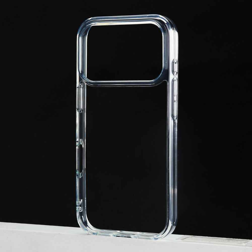 Magnetic Transparent Phone Case with AI Camera Button