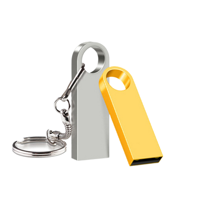 Metal USB drive with security features