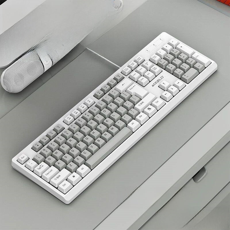 Office keyboard and mouse wired Magnetic Axis 104 keys