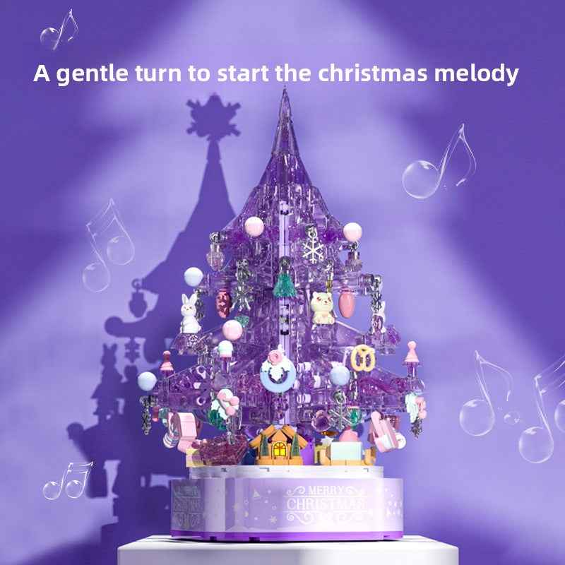 Dreamy Christmas Tree Music Box