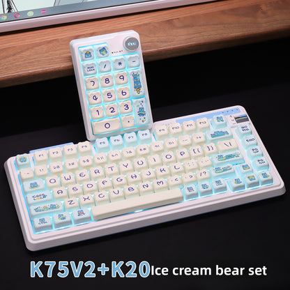 Digital Keypad Mechanical Set Aesthetic Keyboard & numeric pad