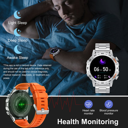 Multifunctional Health Monitoring Smart Watch Sports Waterproof