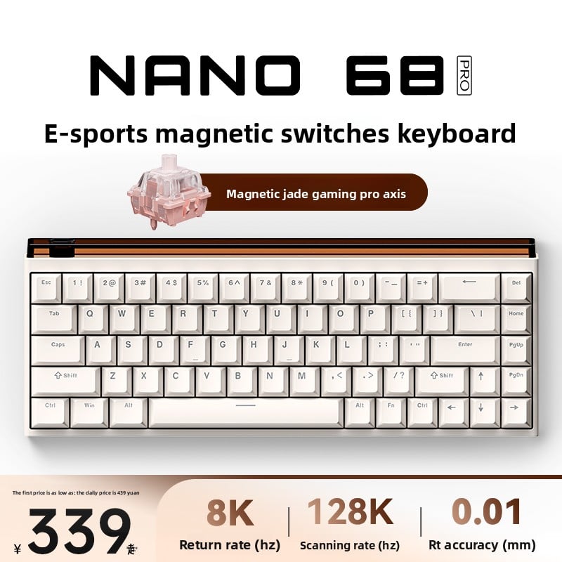 Madlions magnetic switch gaming keyboard 8k